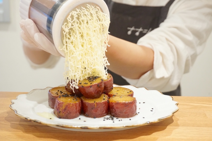 ねっとり大学いもバター＜仕上げ＞