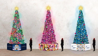 数量限定アーティストコラボスーベニアカップ＆ コラボクリスマスツリーが登場　 「たまアリ△タウン クリスマスマーケット2023」と 「MAN WITH A MISSION」「ももいろクローバーZ」との コラボ企画開催