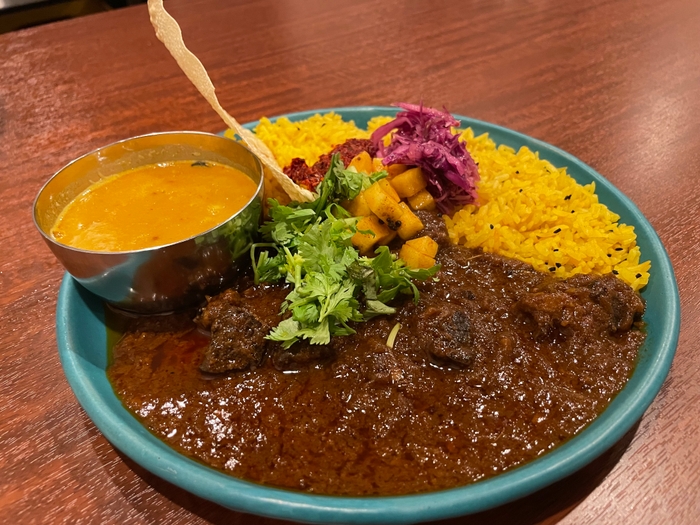 夜のカレーセット1300円