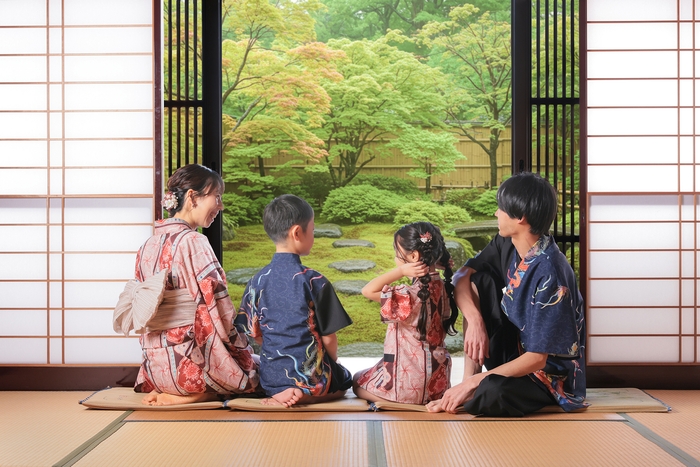 家族みんなでリンクコーデが楽しめます