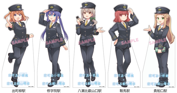 キャラクタースタンディPOPのイメージ