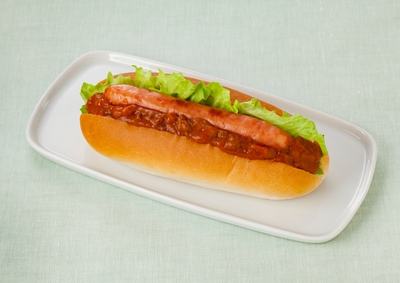 ミートソースホットドッグ