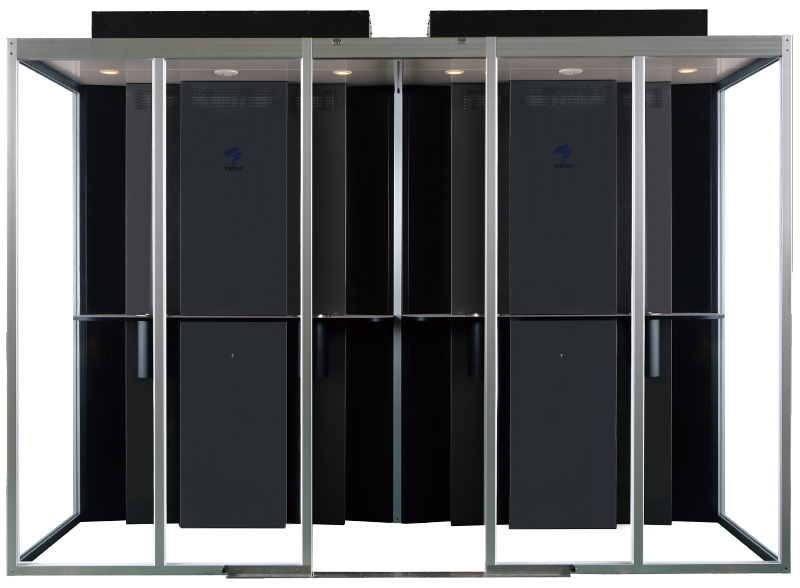 分煙脱臭ブースダブル