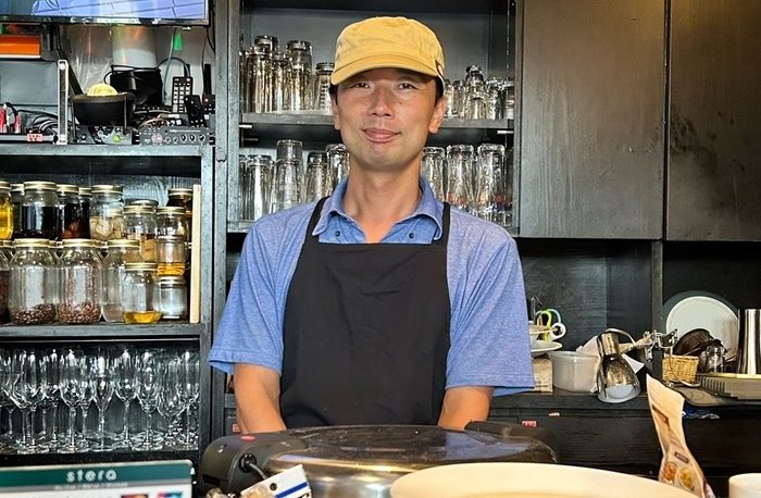 店主の棚木さん