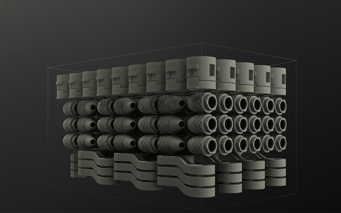 複数部品造形イメージ