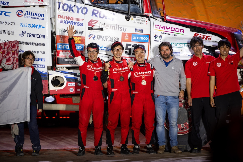 日野チームスガワラ(菅原 照仁/染宮 弘和/望月 裕司組)