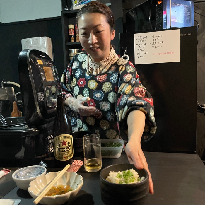 出来立ての鯛めし