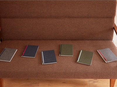 【リプラグ】名刺ファイル『Log book : Felt（ログブック フェルト）』