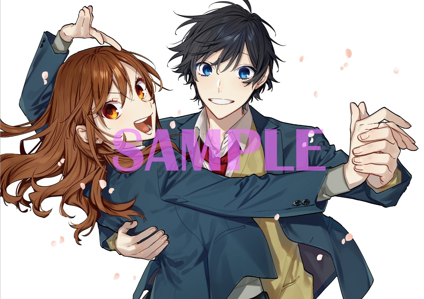 原作萩原ダイスケ描き下ろしイラストA4クリアファイル絵柄