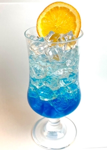 三玖のチャイナブルー風ドリンク