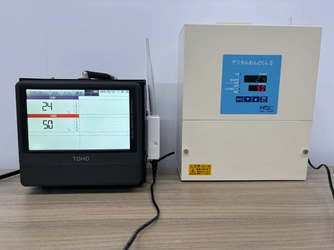 温度制御のデジタル化を実現する「デジタルおんどくんII」を 4月1日に発売！ファンレス設計でクリーンルームにも最適