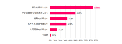 ※Q.4で「ぜひやりたい」「機会があればやりたい」と回答した人のみ ※複数回答あり