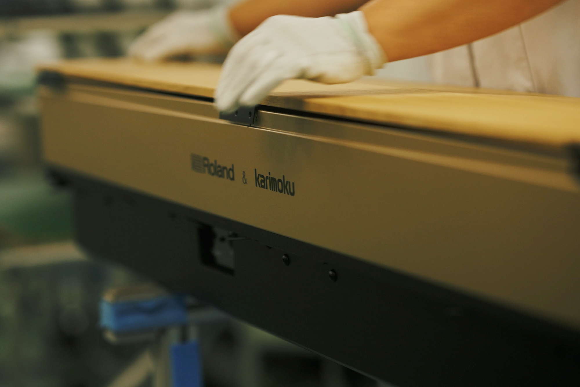 ローランド都田工場で丁寧に組み上げられる『KIYOLA KF-20』