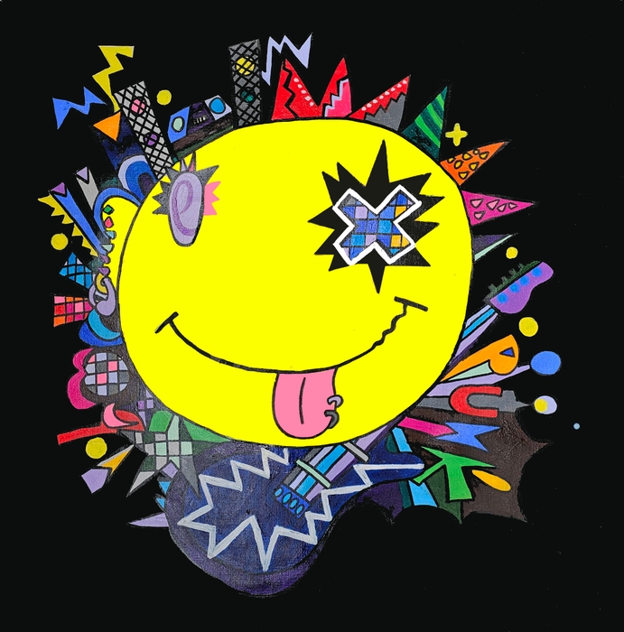 原画「PUNK NIKOchan」