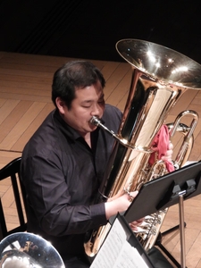 チューバ奏者　北畠真司