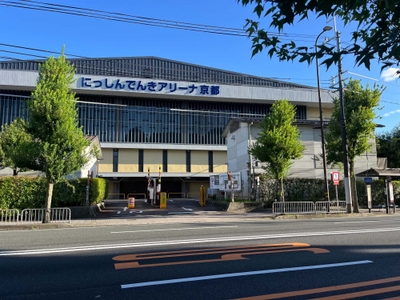 マイファーム西京極近隣に位置する運動公園