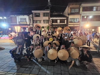 【名城大学】ボランティア協議会が連携協定を締結する富山県南砺市の伝統行事「城端むぎや祭」に参加