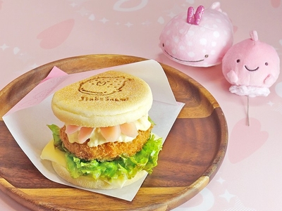 【岩下の新生姜じんべえさん】岩下の新生姜メンチカツマフィン （単品）