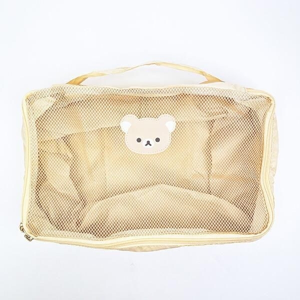 リラックマの圧縮ポーチ