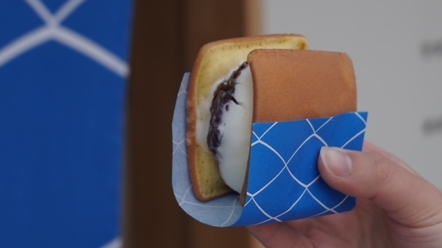 自家製塩でつくる塩アイスどら焼き