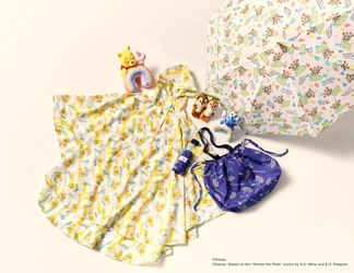 Wpc.とディズニーストアの共同企画 雨の日も楽しく！カラフルでポップなデザインを用いたレイングッズが6月1日(火)より発売