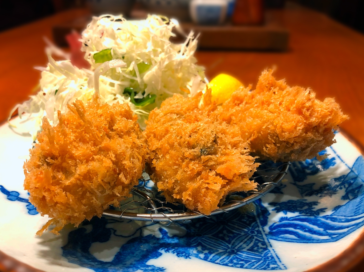 安楽島産かきフライ(3個)