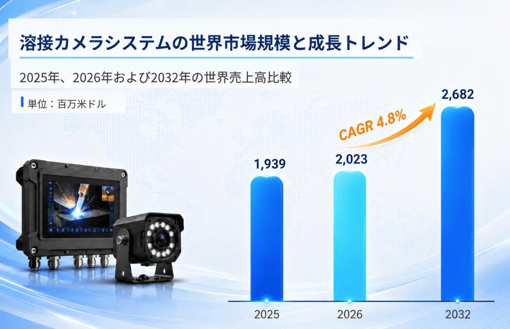 溶接カメラシステム調査レポート：規模・シェア・中期経済計画の動向