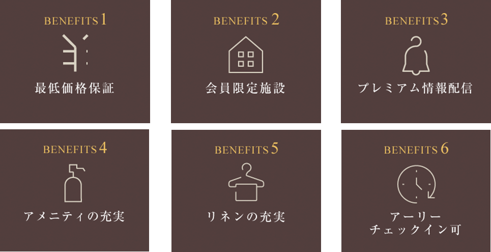 6つの特典