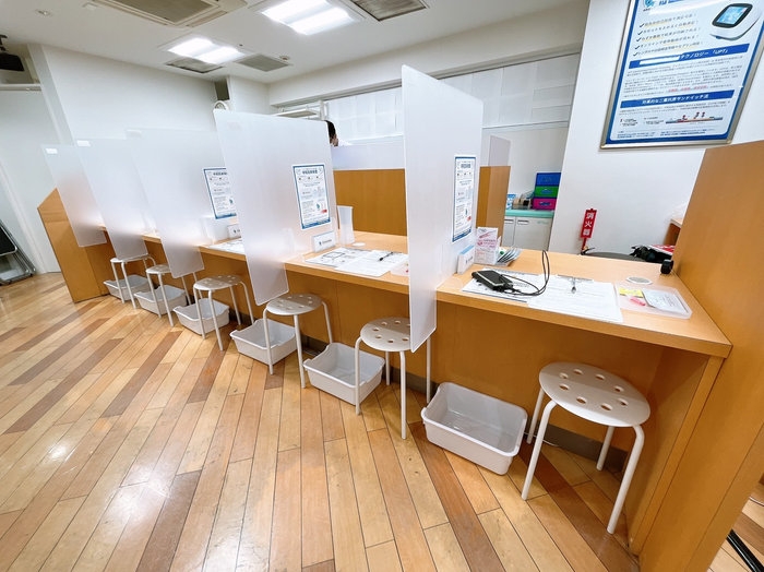 検査にかかる時間は15分。すぐに結果が分かります