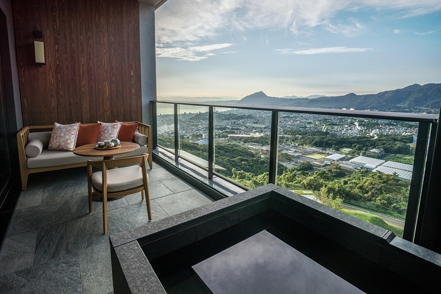 客室テラス 露天風呂付き(イメージ)