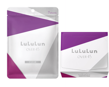 ルルルンOVER45 アイリスブルー（クリア）