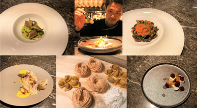 「旬を切り取る」感性に優れた料理長の“Creativo”（創造的）な逸品による、魅惑のひとときを
