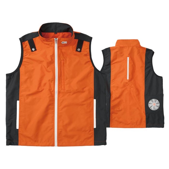 ⑥UL92464 空調服® ベスト(フルハーネス対応):科学特捜隊