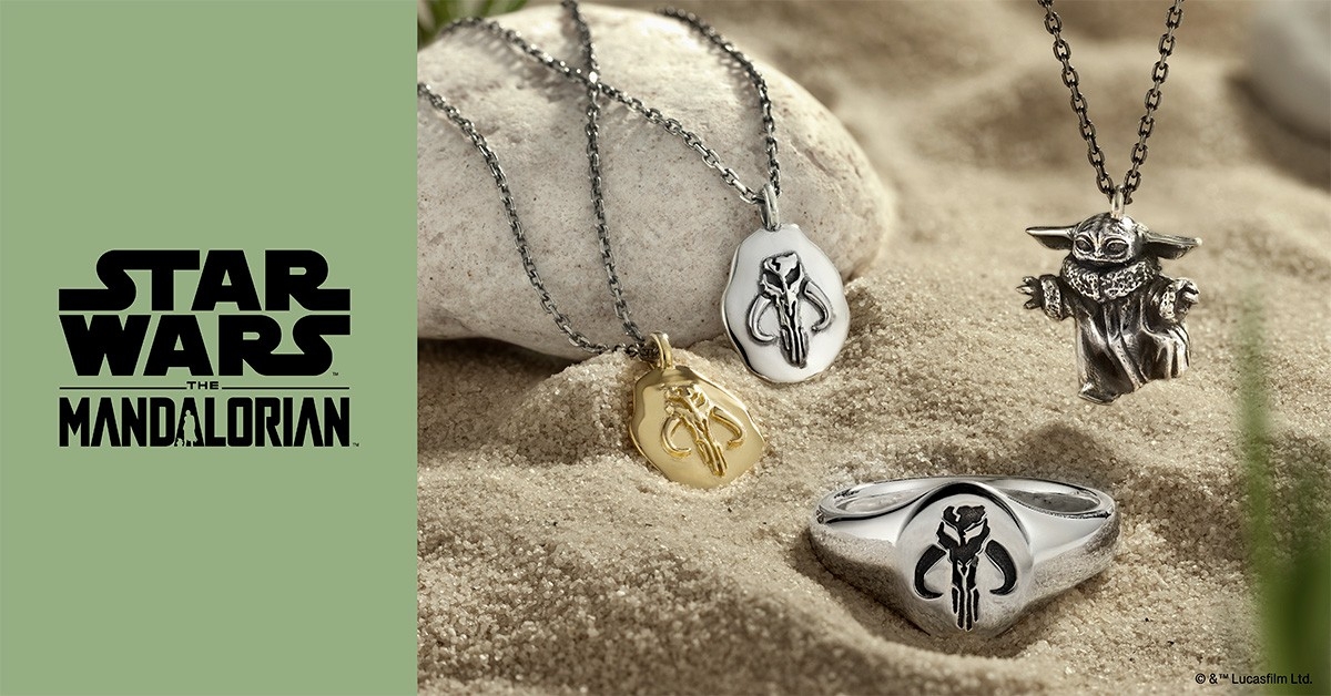 『スター・ウォーズ／マンダロリアン』新作ジュエリー。「グローグー」、「ミソソー」 ネックレス＆リング（指輪）、ケイウノから4/29（水・祝）発売