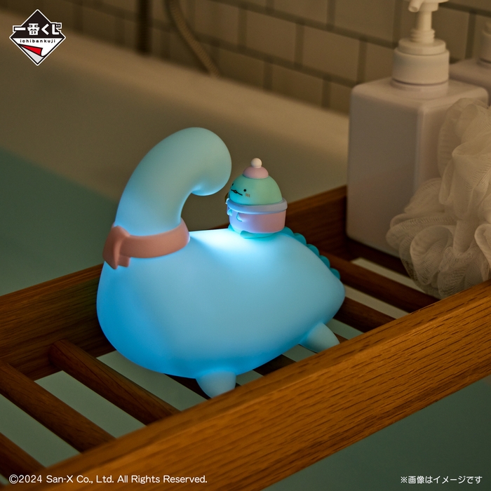 A賞:とかげとおかあさん バスライト(点灯イメージ)