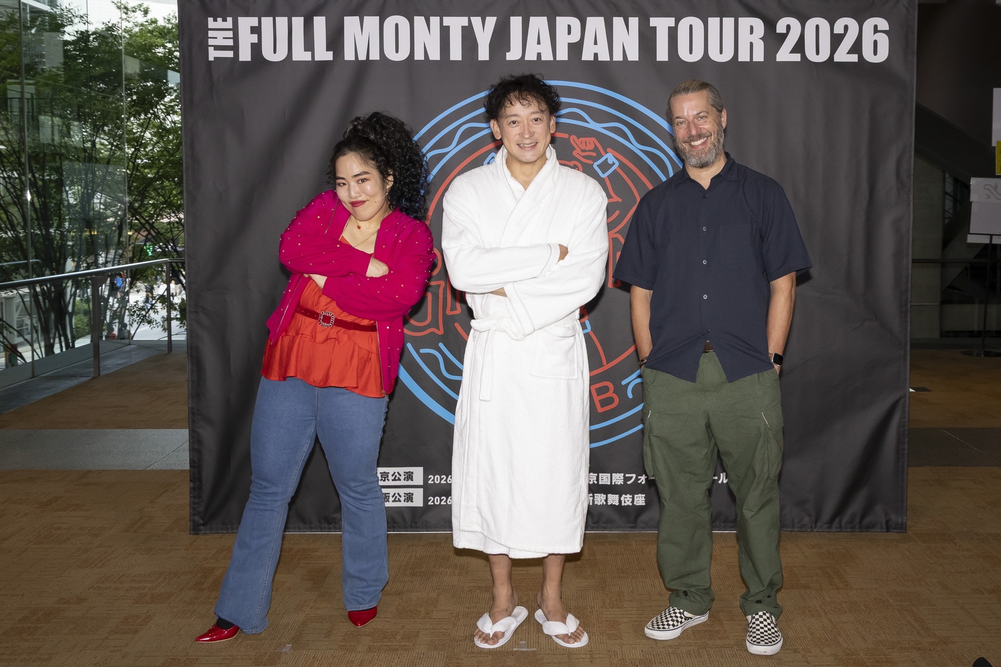 日米合作ブロードウェイミュージカル『フル・モンティ』が開幕へ　
山本耕史「すごく爽快な気持ちになる」
