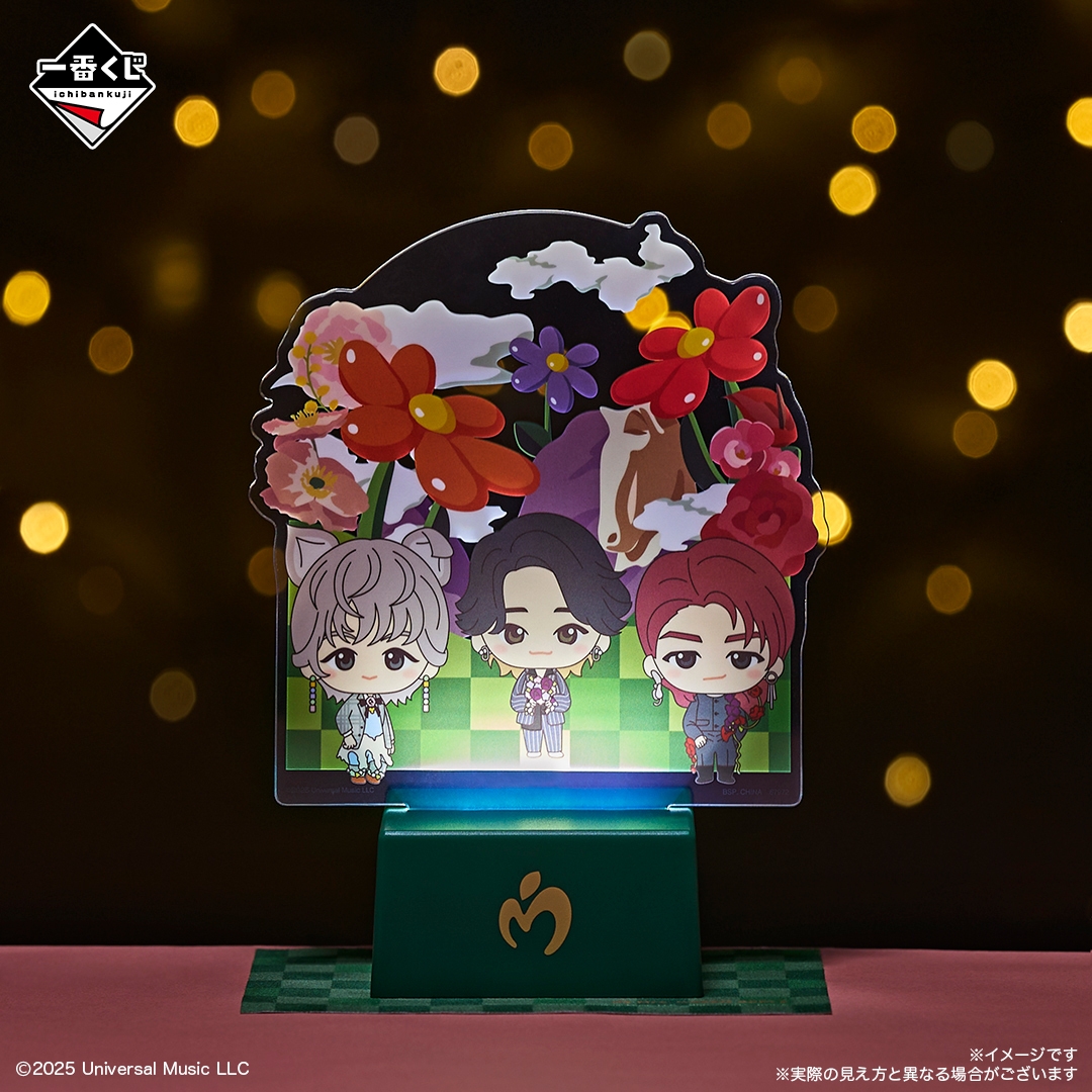 A賞:アクリルライト(使用イメージ)