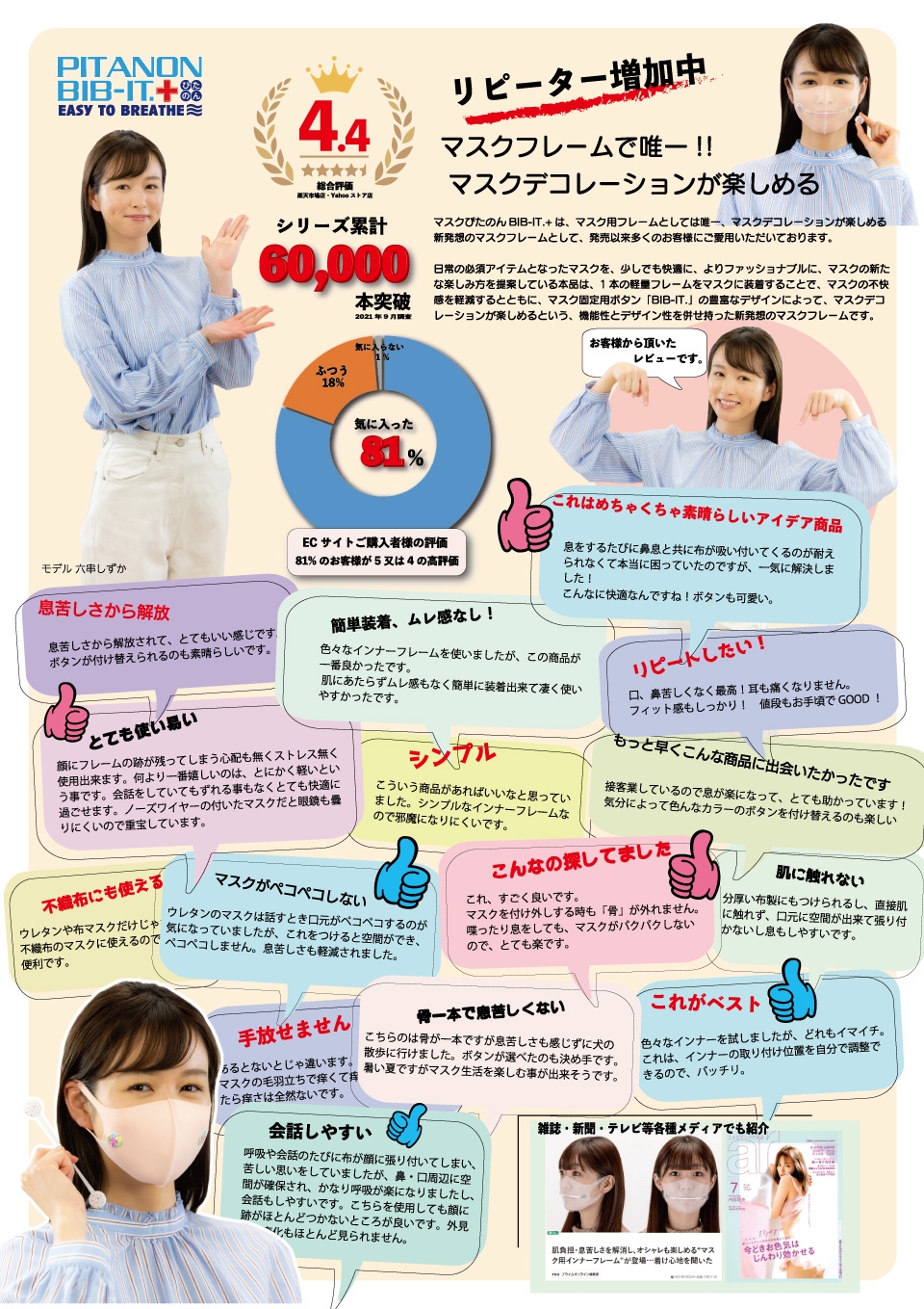 お客様から頂いたレビュー