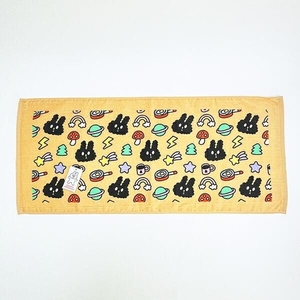 バニーコンビニのフェイスタオル