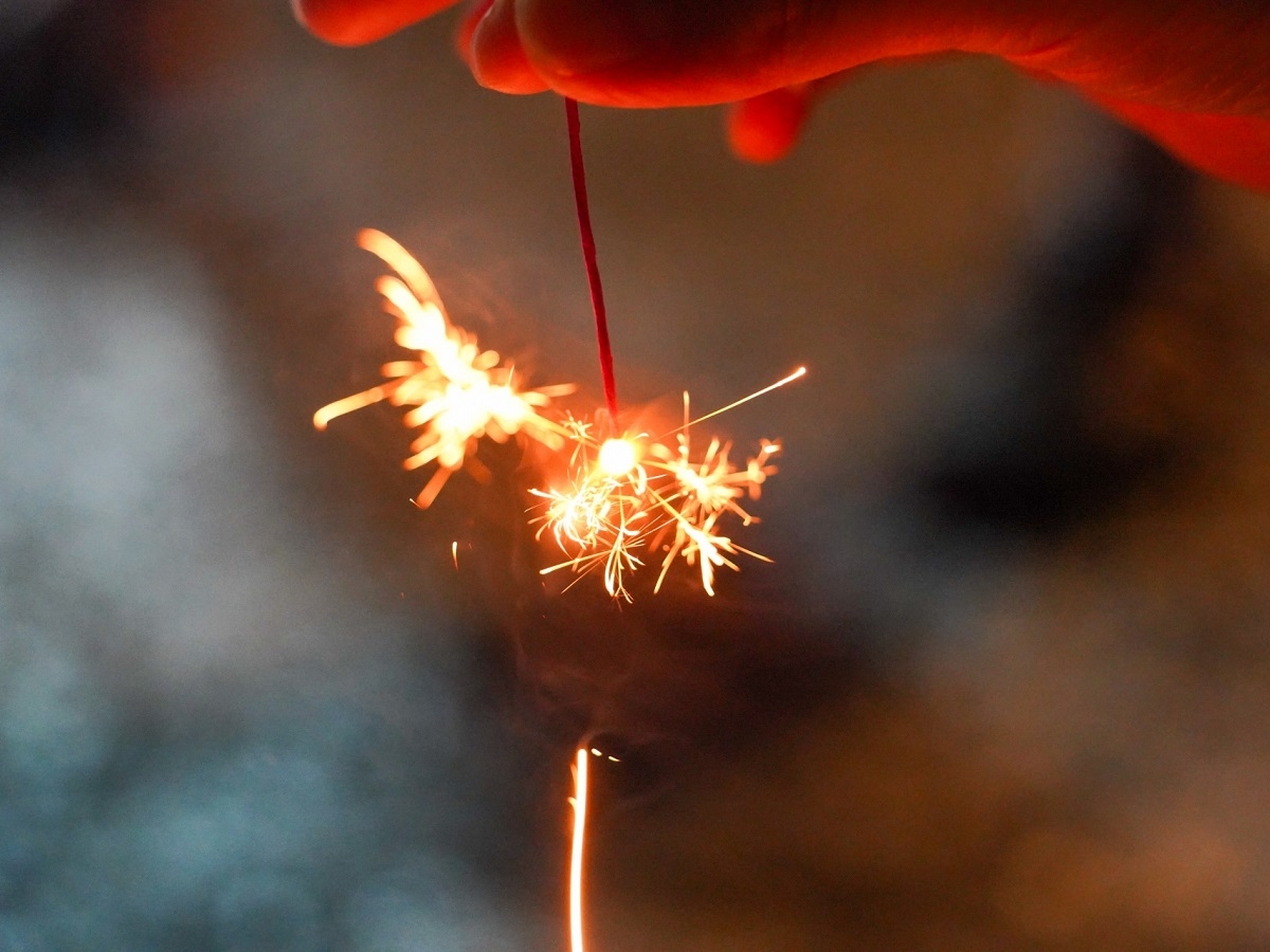 線香花火 ※イメージ