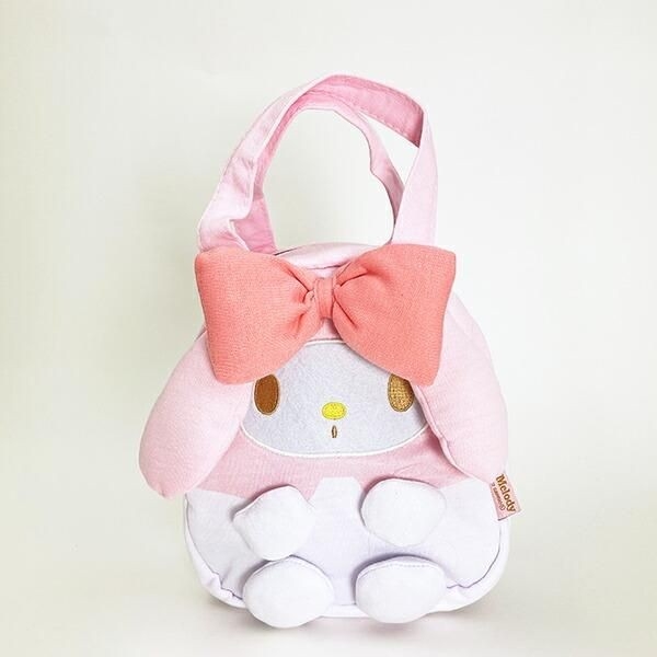 サンリオ」キャラクターたちの顔が、ダイカットバッグになって登場