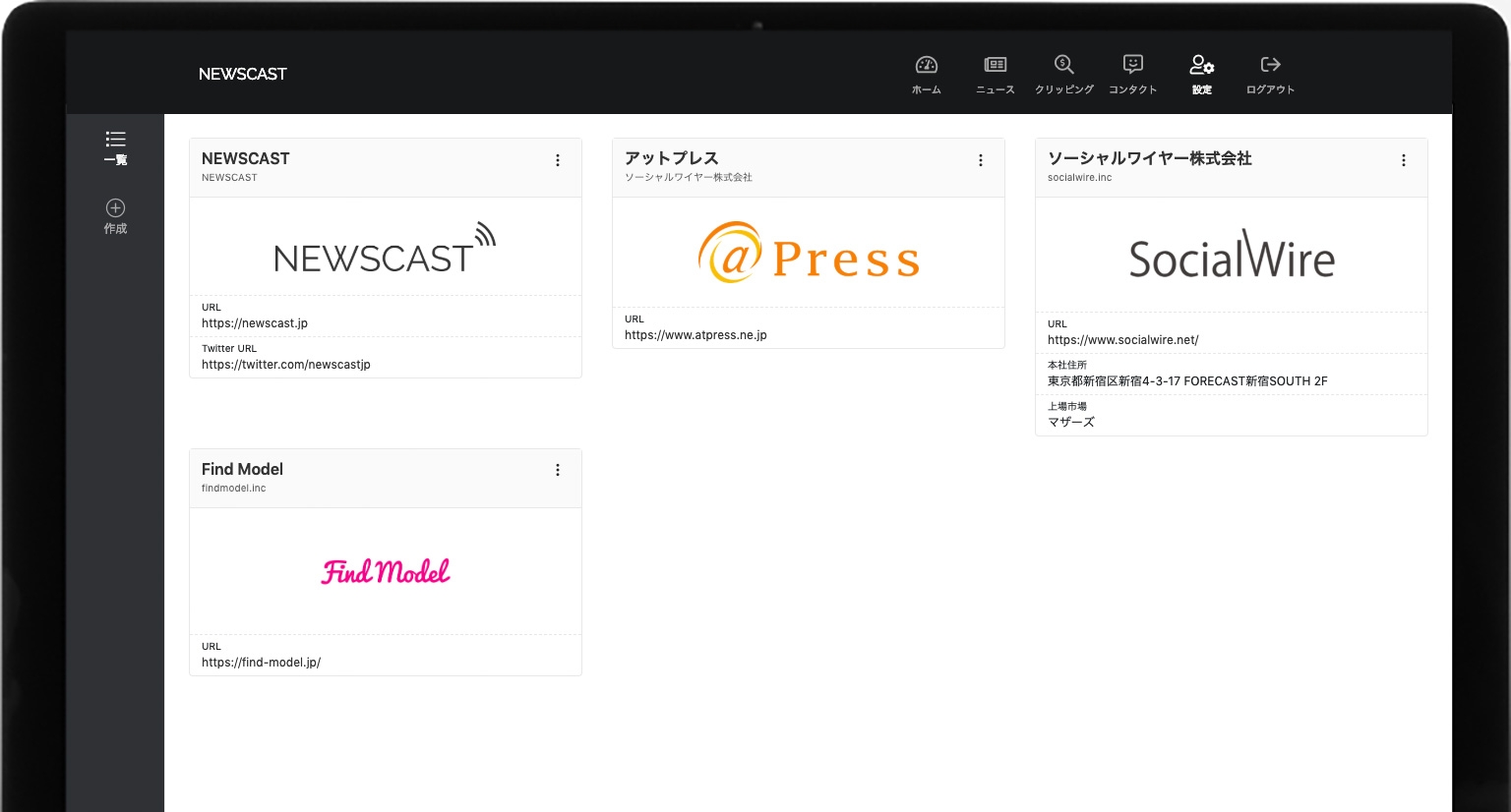 マルチブランド機能