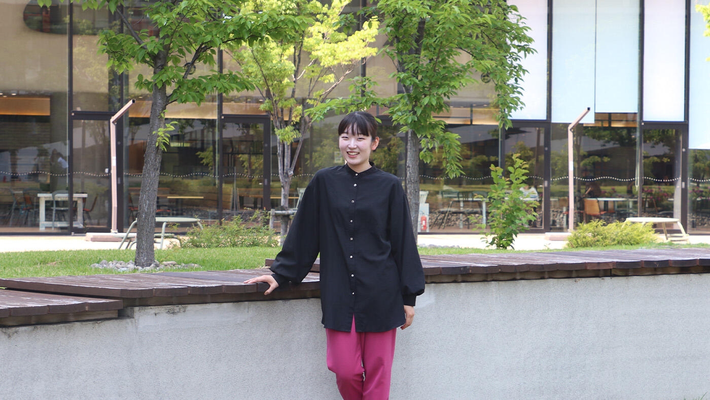 人間学部 人間学科 4年 椿井 菜々(つばい なな)