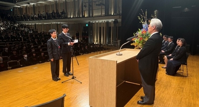 令和7年度入学式の様子