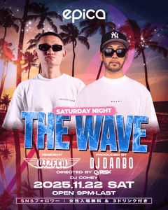 11月22日(土) THE WAVE