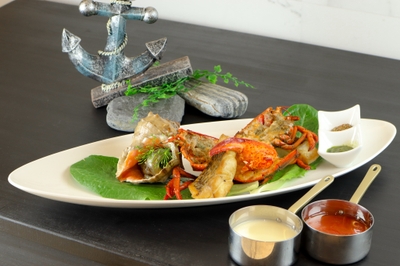 活オマール海老と瀬戸内の魚介（アラカルト）