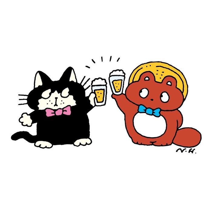 大忘年会で乾杯!