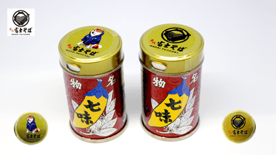 名代富士そば＿七味唐辛子＿オリジナル缶