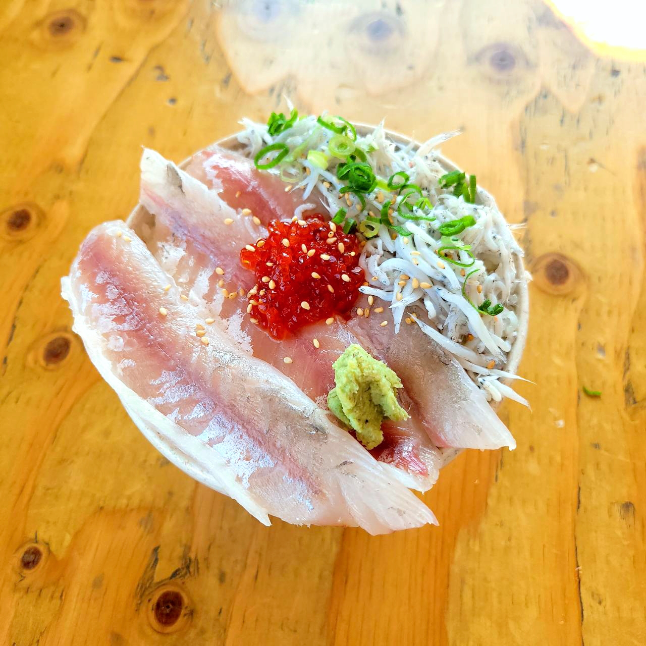 ミル・マスカマスおろしドン~カマスと釜揚げしらす丼~