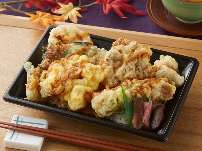 秋野菜のたっぷり天重 画像(画像はイメージです。)